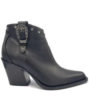 FRU.IT Cowboy Boots - Noir