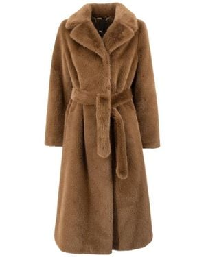 DUNO Jassen ,Bruin ,Belted Coats