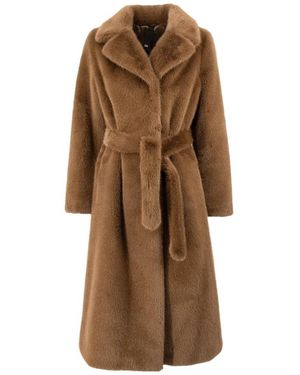 DUNO Jassen ,Bruin ,Belted Coats