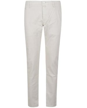 Jacob Cohen Slim Fit Bobby Saia Hose - Grau