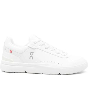 On Shoes Weiße Roger Advantage Laufschuhe