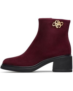 Loriblu Wildleder-Stiefeletten - Lila