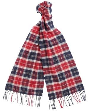 Barbour Winter Scarves - Red