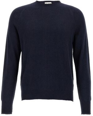 Ma'ry'ya Round-Neck Knitwear - Blue