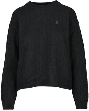 Ballantyne Round-Neck Knitwear - Nero