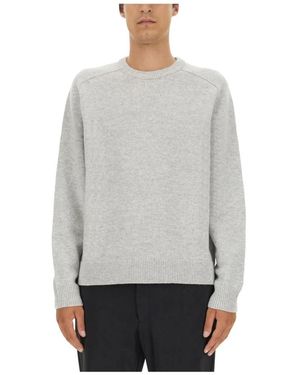 Theory Truien & Vesten ,Grijs ,Wol Wol Kasjmier Mix Jersey Trui