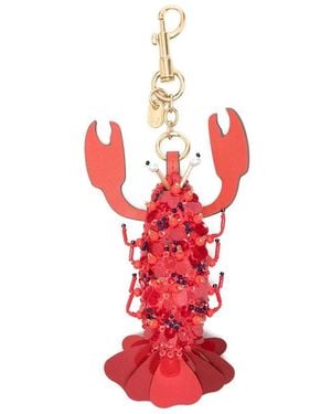 Anya Hindmarch Keyrings - Red