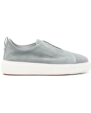 Santoni Trainers - Grey