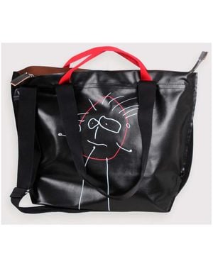 Plan C Tote Bags - Negro