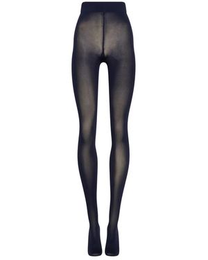 Wolford Velvet De Luxe 66 Tights - Blauw