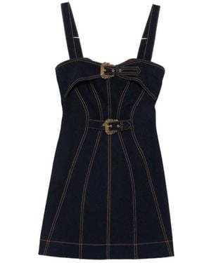 Versace Jeans Couture Short Dresses - Blue