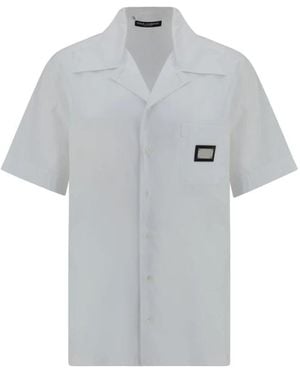 Dolce & Gabbana Short Sleeve Shirts - Grigio