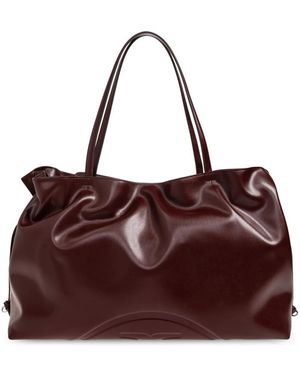 Tory Burch Ella Natuura Drawstring Tote - Lila