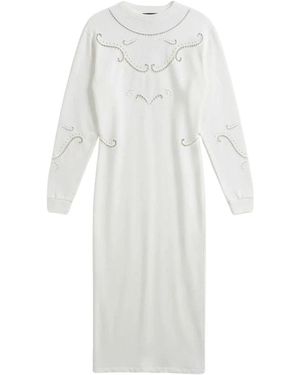Isabel Marant Kleedjes ,Wit ,Katoen Enaelle Jurk