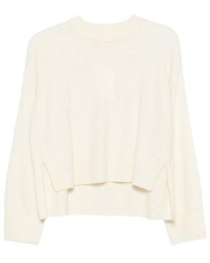 C.T.Plage Round-Neck Knitwear - White