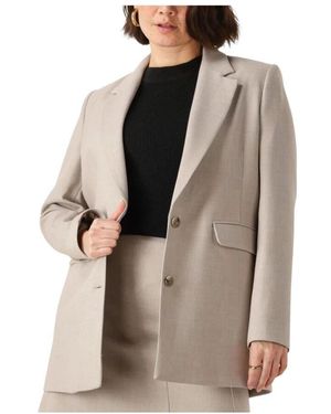 SELECTED Taupe Relaxed Blazer Für Frauen - Braun