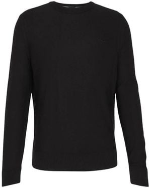 BOSS Round-Neck Knitwear - Negro