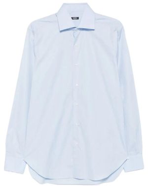 Barba Napoli Casual Shirts - Bleu