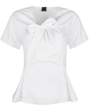 Pinko Overhemden ,Wit ,Katoen Blouses & Shirts