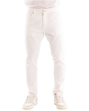 Don The Fuller Slim-Fit Jeans - Blanc