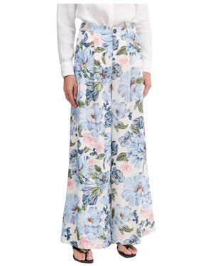 Ouí Wide Trousers - Blu