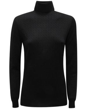 Elisabetta Franchi Turtlenecks - Black