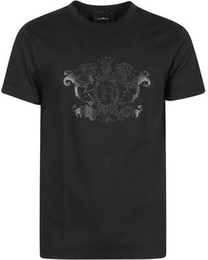 John Richmond Tops ,Zwart ,Katoen Orselia Regular T-Shirt
