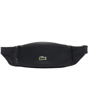 Lacoste Schwarze Reißverschluss-Hüfttasche Nh3317Lv