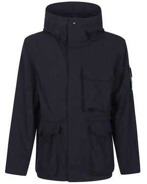 Stone Island Jassen ,Blauw ,Short Parka