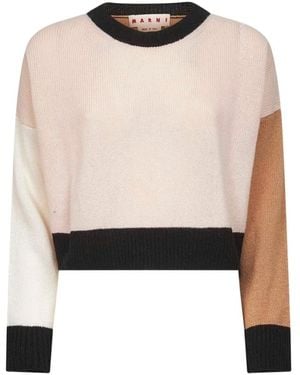 Marni Round-Neck Knitwear - Multicolour