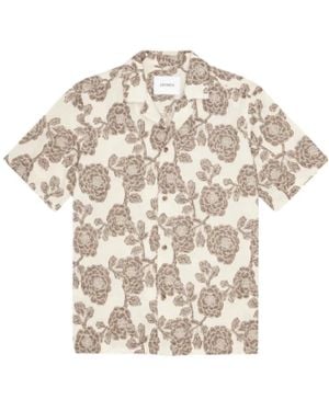 Les Deux Short Sleeve Shirts - Natural