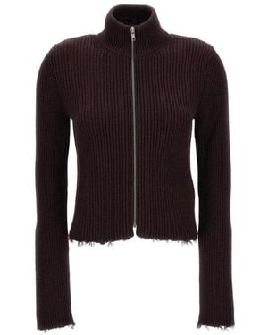 MM6 by Maison Margiela Cardigans - Nero