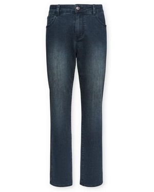 Elena Miro Regular 5-Pocket-Jeans, „Rose“ - Blau