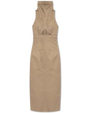 The Mannei Lomma kleid mit hohem kragen the nei - Natur