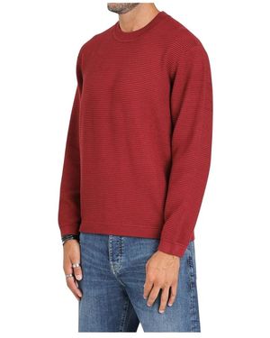 ARMANI EXCHANGE Korte Trui Met Ronde Hals - Rood