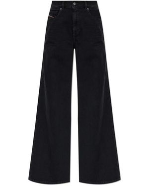 DIESEL Wide Jeans - Noir