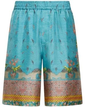 Pierre Louis Mascia Short Shorts - Blue