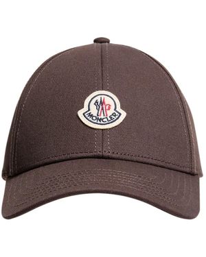 Moncler Accessoires ,Bruin ,Baseball Cap Actuel B