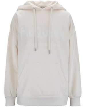 McQueen Hoodies - Blanco
