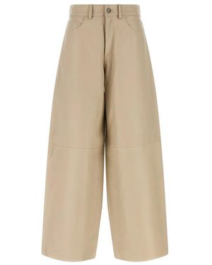 Haikure Wide Trousers - Natural