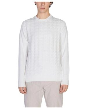 Antony Morato Round-Neck Knitwear - White