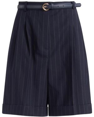Max Mara Long Shorts - Blue