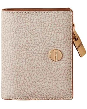 Borbonese Accessoires ,Flap Wallet - Naturel