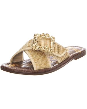 Sam Edelman Schoenen ,Leer Flipflops - Naturel