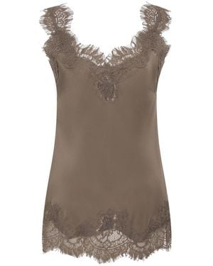 Gold Hawk Sleeveless Tops - Bruin