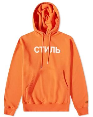Heron Preston Hoodies - Orange