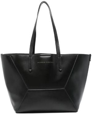 Brunello Cucinelli Tote Bags - Nero