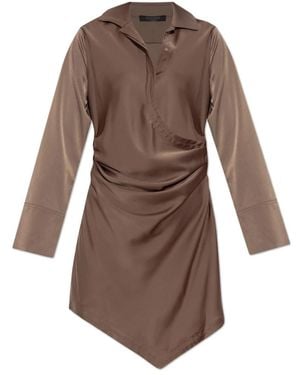 AllSaints Short Dresses - Marrone