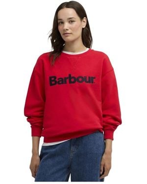 Barbour Sweatshirts - Rosso