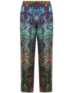Pierre Louis Mascia Straight Trousers - Blue